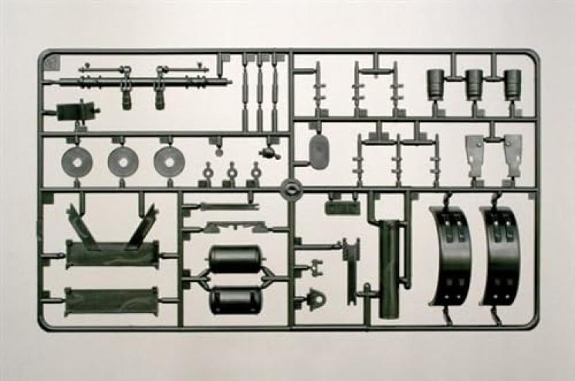 PLATZ ITALERI Самосвальный полуприцеп Пластиковая модель IT3845 1/24