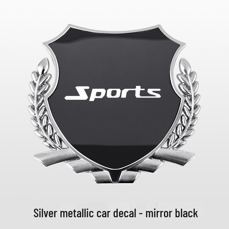 Smart Fortwo/Forfour Эльф №123 Колос Боковая эмблема Металлическая наклейка