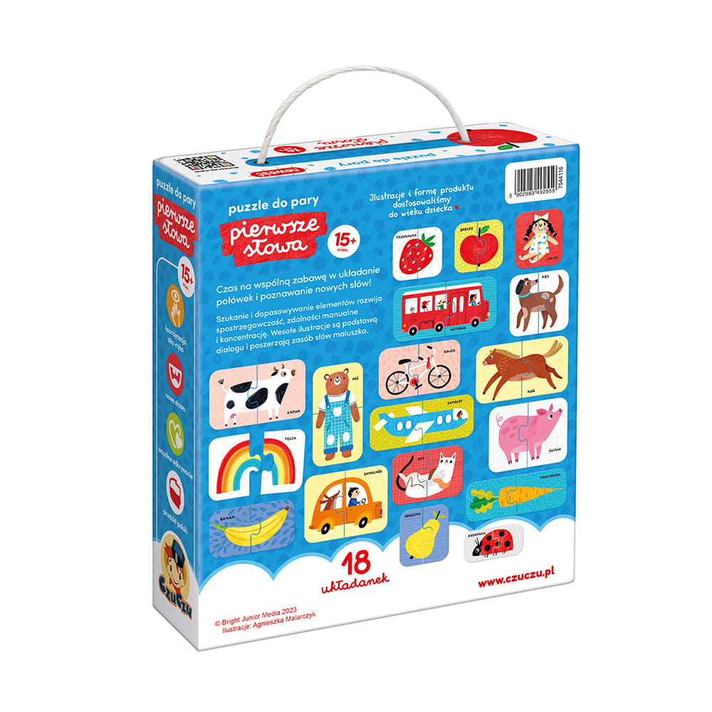 Czuczu Puzzle Do Pary Pierwsze Słowa 15M+