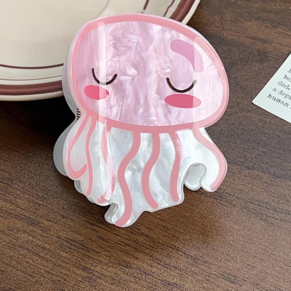 Акриловая морская заколка для волос в виде животного в корейском стиле в виде маленькой акулы, модная заколка для волос в виде щенка из мультфильма, повседневная