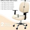 Office Chair Cover Super Soft Velvet Stretch Washable Dustproof Protectors Computer Desk Armless Chair Slipcover
