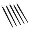  Pieces Silicone Brushes Eye Shadow Eyebrows Lip  Brush Set Portable Handle Reusable Makeup