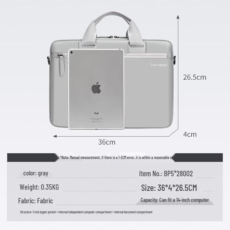 Samsonite 14-inch Lightweight Laptop Bag