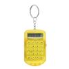 Портативный мини флип-калькулятор, подвеска-брелок, кольцо для ключей, держатель для ключей, подарок