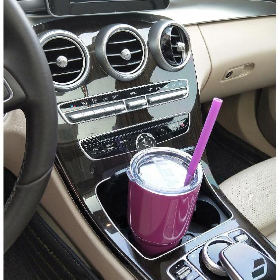 ALINK Reble Silicone Smoothie Straws, 12” Extra Long Flexible Half Gallon Replacement Straws for Tall Travel Mug, 32 oz 40 oz YETI/RTIC Tumbler,