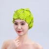 2026 ПУ Водонепроницаемая Шапочка для плавания Женская Двойная Утолщенная Ручной работы Трехмерная Однослойная Трехслойная Цветы Модная Женская Шапочка для плавания