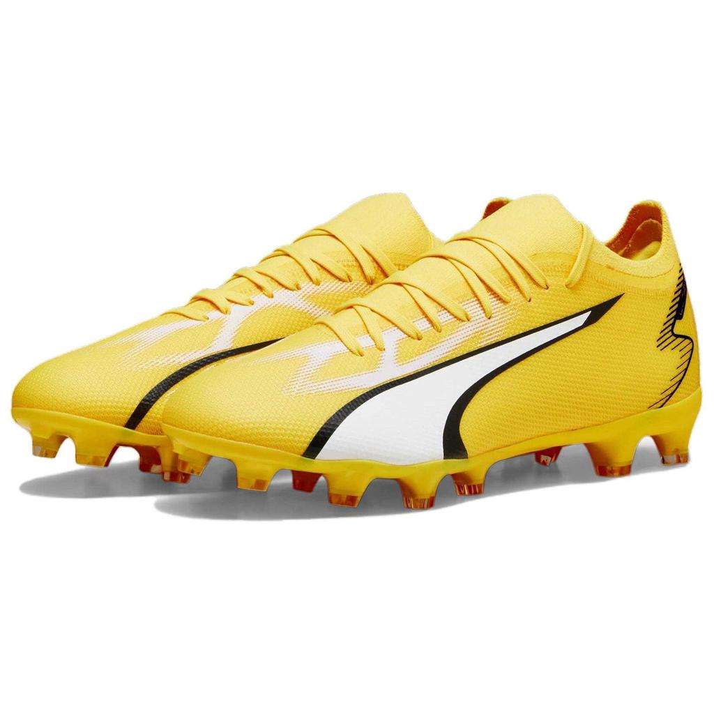 Puma Ultra Match FG AG Voltage Pack Men Sneakers Yellow Yellow-Blaze White 107347-04
