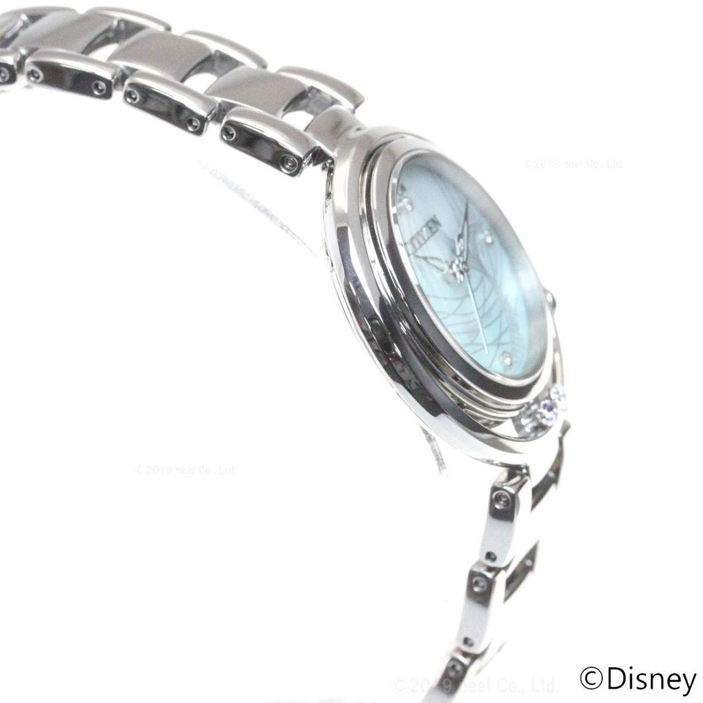 Citizen Elle Серия PRINCESS Русалочка Серебряные Часы Eco-Drive [ARIEL] EM0820-56N Женские