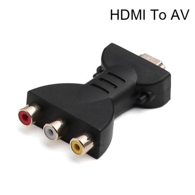 AV цифровой сигнал 1080P HDMI-адаптер VGA HDMI-AV RCA видео-аудиокабель