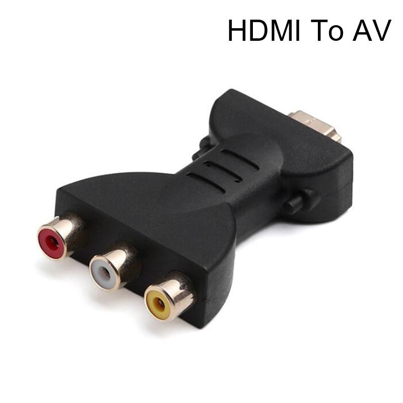 Hdmi To Av Red White And Yellow Hdmi To Av Converter Hd Hdmi To Av 3Rca Adapter Cable