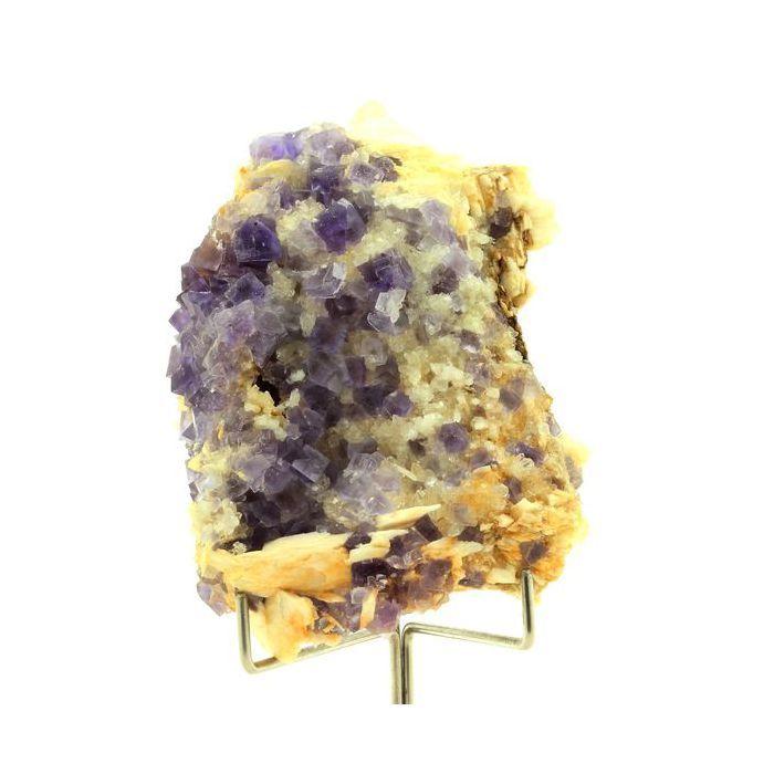 Pierres et Minéraux. Fluorite + Baryte. 676.0 ct. Berbes, Asturias, Espagne.