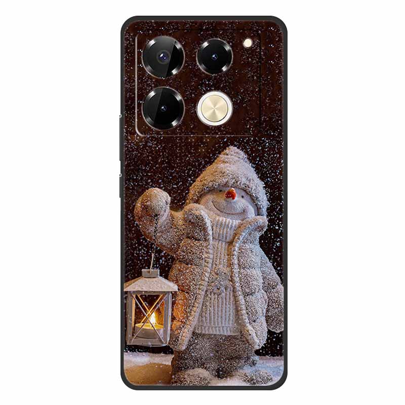 2024 Christmas Phone Cases For Infinix Note 40 Pro 4G 5G Cases Soft TPU Silicone For Note 30 4G 5G Infinix Note 40Pro 30Pro 4G