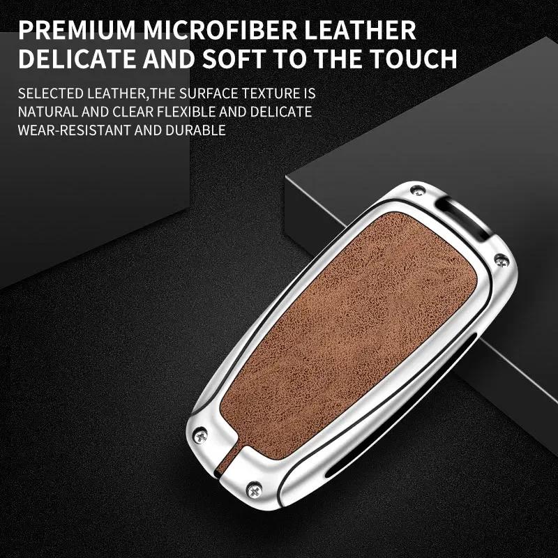 Чехол для дистанционного ключа из цинкового сплава для Ford Ranger Wildtrak, защита для дистанционного управления Ford Ranger Wildtrak, аксессуары для ключей