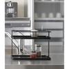 Yamazaki Kitchen Stand, Black, Approx. W28 x D12 x H21cm, Tower 6778