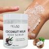 Coconut Milk Scrub Gently Cleanses the Stratum Corneum and Makes the Skin Smooth.