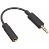 Elecom Smartphone Antenna Cable 0.1m Black MPA-35AT01BK