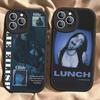 Поп E-Eilish Звезда B-billie Для IPhone 16 15 14 13 12 11 Pro Max Plus Ударопрочный Кожаный Мягкий Чехол для Телефона