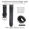 Кожаный ремешок для Apple Watch Браслет Rolex Ultra 49мм 44мм 45мм 41мм 40мм 42мм 38мм iWatch Серия 3 4 5 6 SE 8 Ремешок для часов