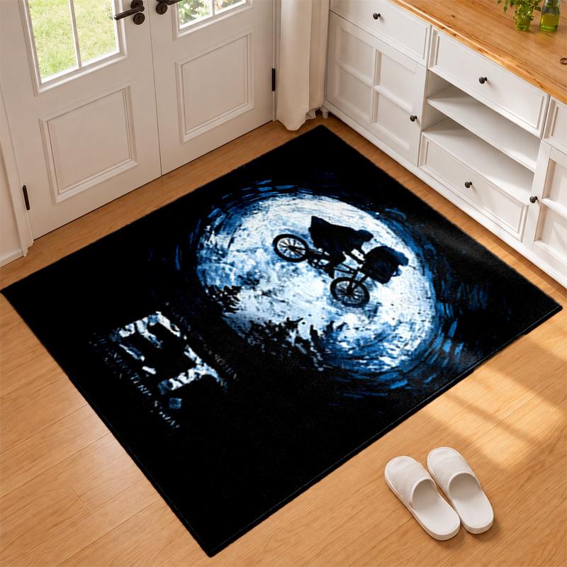 E.T Carpet Door Mat for Living Room or Bedroom Protective Mat Under Chair Office Decoration Christmas Gift Birthday Present