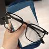 Korean Anti Blue Light Blocking Round Frame Glasses Anti-fatigue Spectacles Fashion for Men/Women Radiation Protection