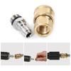 Pair Pressure Washer Quick Release 1/4 Male M22/14 Female Plug Brass Connector#