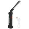 Rechargeable USB Flashlight Multifunctional Folding Work Light COB LED Camping Flashlight