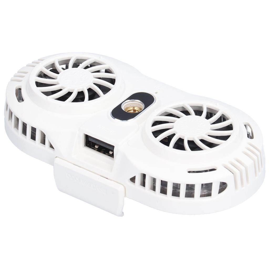 Охлаждающий вентилятор для мобильного телефона, выдвижной бесшумный радиатор для сотового телефона с двойным полупроводниковым охлаждающим чипом