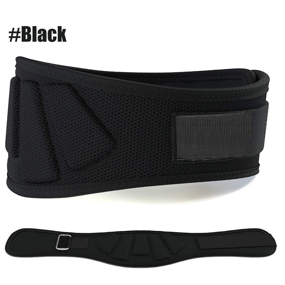 Weight Lifting Belts for Men and Women 5 Support Strips - Lower Back Support Workout Waist Belt for Fitness ,Powerlifitng