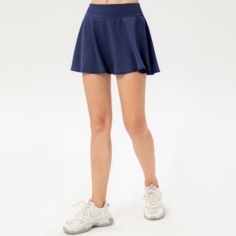 Womens Quick-Dry Sport Skort With Built-in Shorts Tennis Yoga Dance Running Summer Active Wear