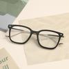 Очки B316 Квадратные Большая оправа Полуметалл Персонализированные Корейская волна Плоское зеркало