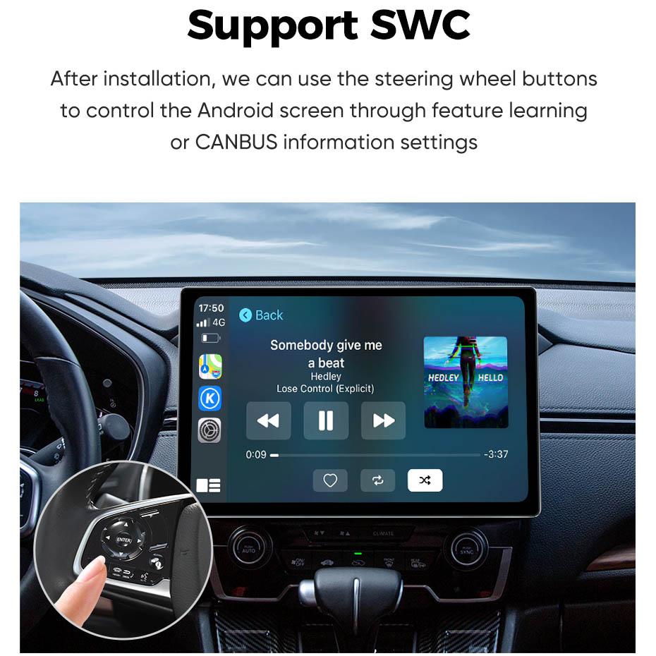 13.1 Inch 2 Din Smart Radio For Fiat Ducato Citroen Jumper Peugeot Boxer Wireless CarPlay Android Auto Stereo Multimedia Player