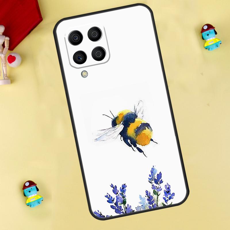 Bee Bumblebee Case For Samsung Galaxy M55 M14 M34 M54 M32 M52 M15 M11 M12 M13 M06 M16 M36 M56 M31 M53 M35