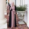 Ramadan Eid Muslim Abaya Dubai Luxury Splicing Fake Two Pieces Abayas For Women Kaftan Modest Dress Islam Caftan Marocain