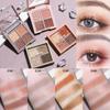 Makeup Four-color Eye Shadow Multi-color Pearlescent Earthy Eyeshadow Palette