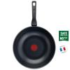 Tefal Сковорода-вок XL Force с титановым антипригарным покрытием (24см, 28см) Можно мыть в посудомоечной машине в духовке без PFOA Серый