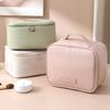 1pc Portable Make-up and Grooming Bag, Spacious Cosmetic Organiser with Durable Handle