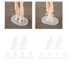 10pcs Plastic Transparent 12" Doll Stand Display Action Figure Show Leg Holder for 30cm Dolls,