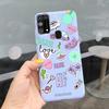 Для Samsung Galaxy M31 Чехол SM-M315F Милый Мультяшный Медведь Расписной Чехол для Телефона Для Samsung M31 M 31 GalaxyM31 Бампер Мягкий Funda