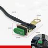 2 Styles Motorcycle Handlebar Horn PPC Universal Switch Button  Electric Bike Accessories