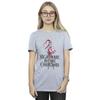 Disney Womens/Ladies The Nightmare Before Christmas Santa Cotton Boyfriend T-Shirt