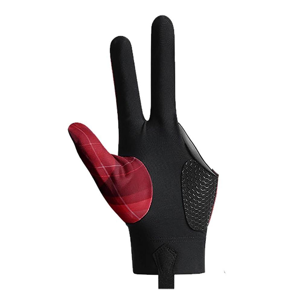 Эластичная перчатка для снукера, левая и правая перчатка с тремя пальцами, высококачественная перчатка для бильярда
