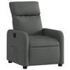 VidaXL Fauteuil Inclinable, Chaise avec Repose-pieds, Siège avec Dossier et Accoudoirs, Meuble de Salle de Séjour, Moderne, 374166