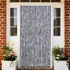 VidaXL Fly Curtain, Insect Screen with Hook, Adjustable Length and Width Door Curtain, Silver 100x230 377380