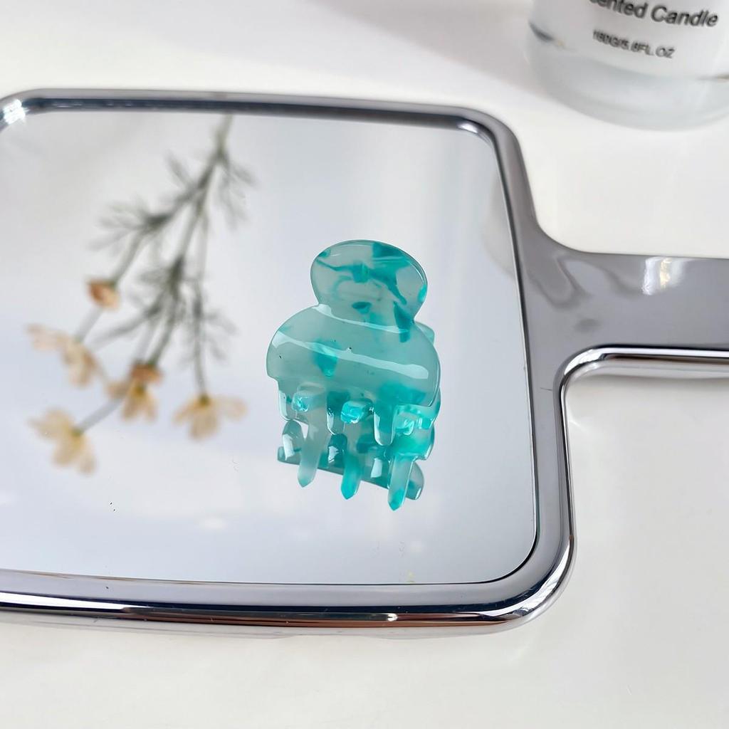 Корейская мини-заколка-краб с дофамином: Милые аксессуары для волос для женщин и детей