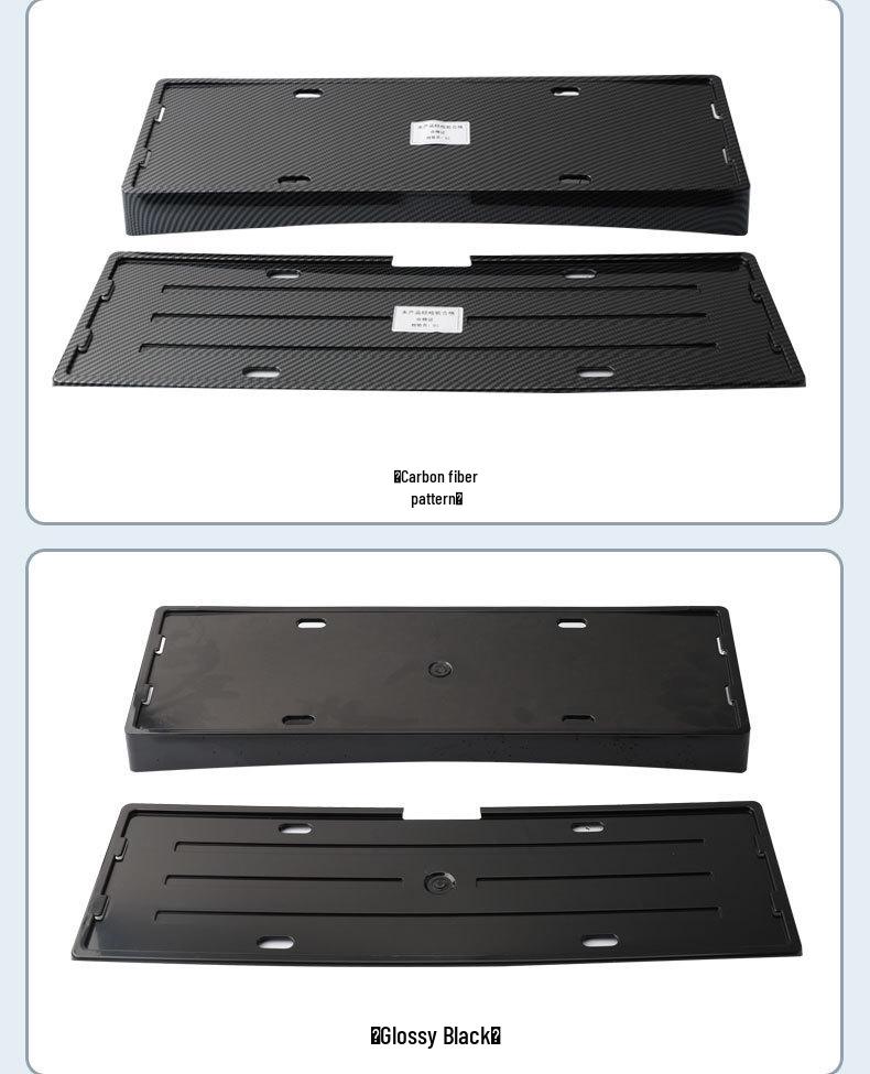 2025 Zeekr 007 GT Рамка для номерного знака на электромобиль (зеленый номер)