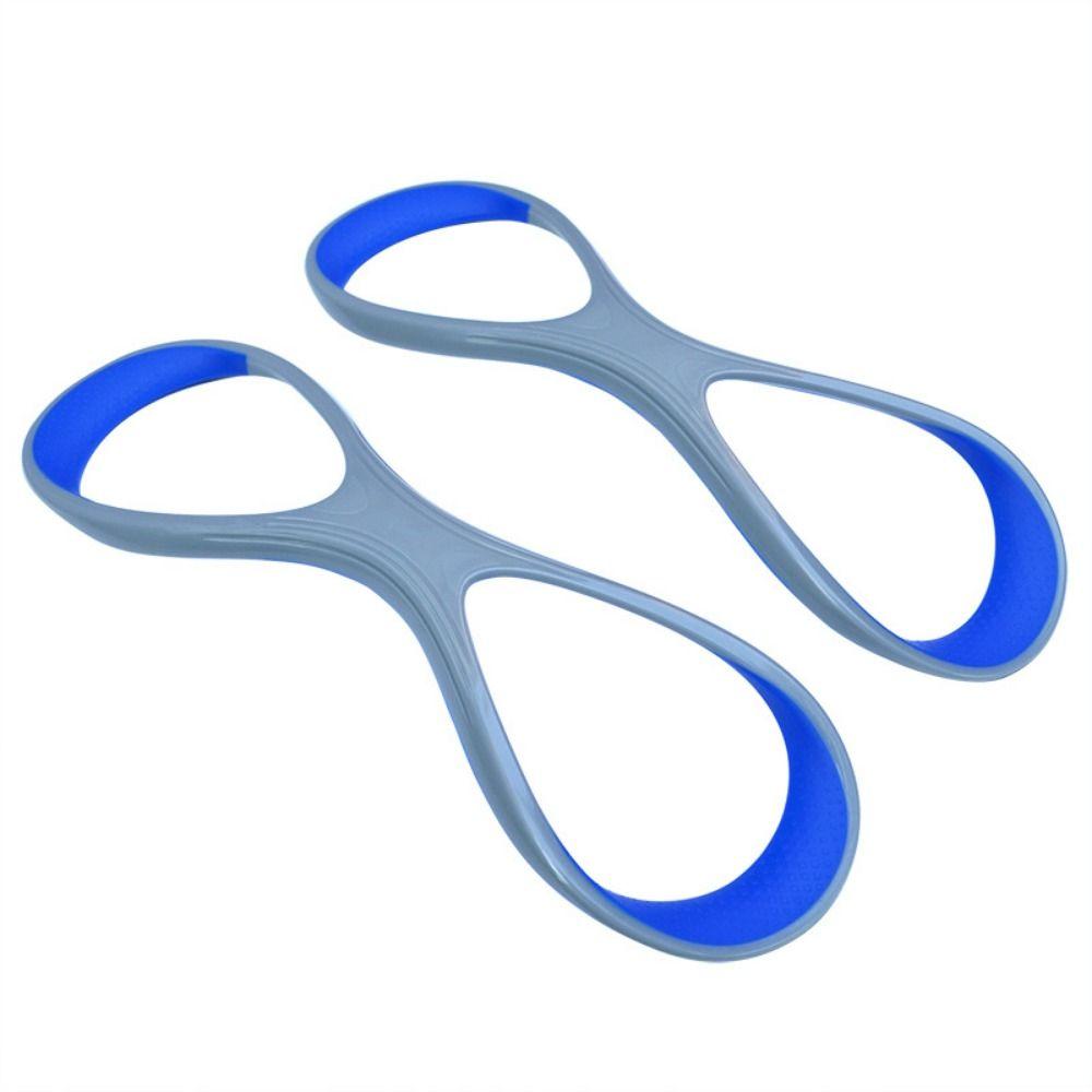 High Elbow Design Swimming Paddles 8 Shape Webbed Glove Swim Training Paddle  Professional Use