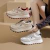 Ins New Dad Shoes Women's Autumn Student Sports Running Casual Shoes Platform Heightening Shoes F