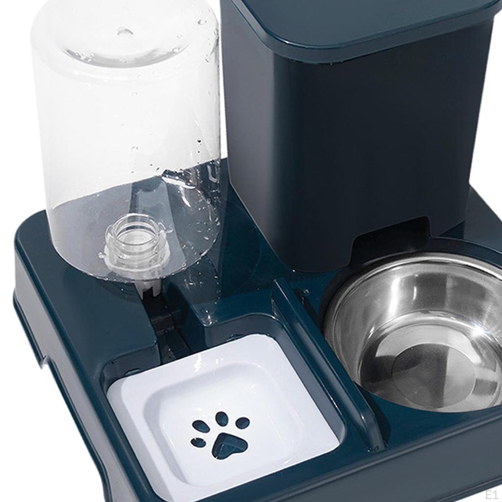 Automatic Cat Feeder 2 In 1 and Water Dispenser Eating Drinking Bowl for Indoor Cats