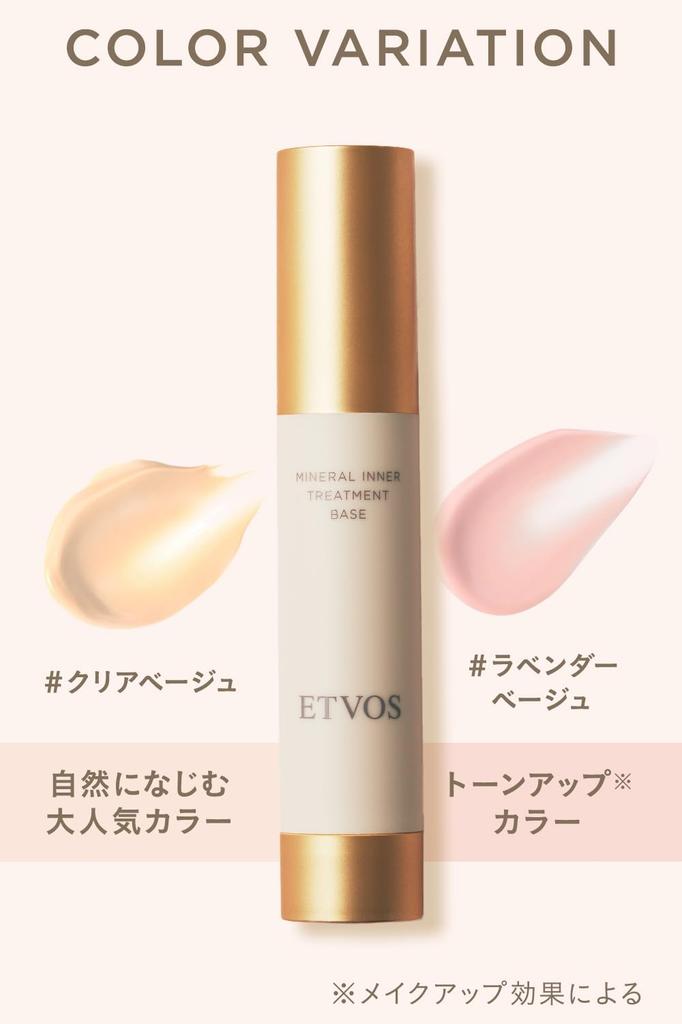 ETVOS Mineral Inner Treatment Base Beige 25 мл SPF31 Gloss Transparency ceramide Основа под макияж, которая делает сухие тонкие морщины менее заметными оценка