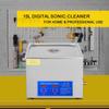 15L Ultrasonic Cleaner Machine Stainless Steel Ultrasonic Cleaning Machine Digital Heater Timer Jewelry Cleaning for Commercial Personal Home Use(15L)